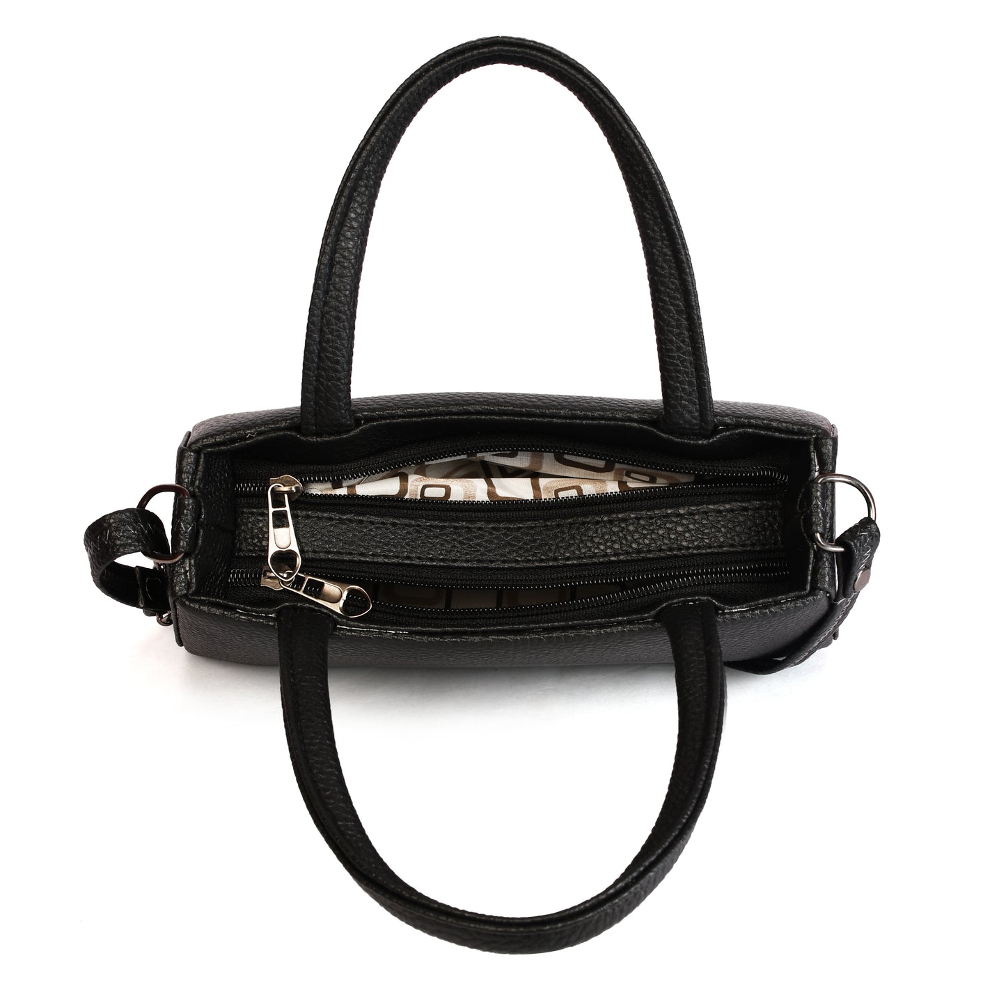 Elegant Black PU Leather Handbag – Stylish, Durable, and Perfect for Every Occasion