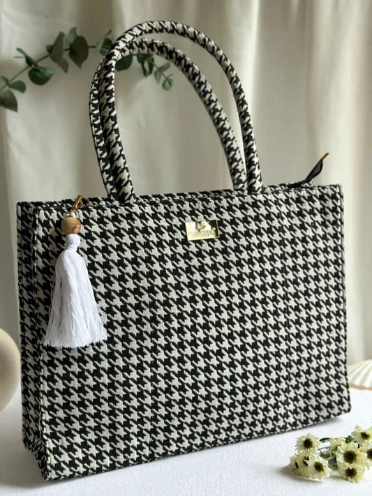 Box Bag Combo Set - Small & Large Totes with Detachable Straps and Mag-Dot Closure